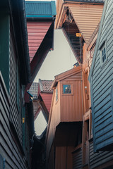 Wooden colored walls