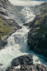 Massive waterfall