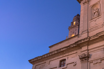 Dettaglio campanile duomo di Lecce