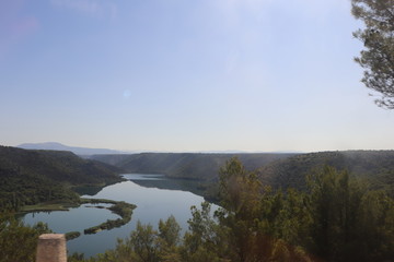 lake in mountains