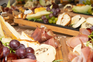 Table with food