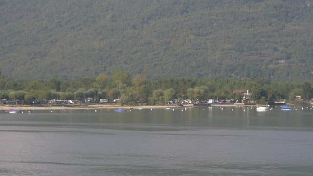 Lake Maggiore and Feriolo, Lake Maggiore, Piedmont, Italian Lakes, Italy, Europe
