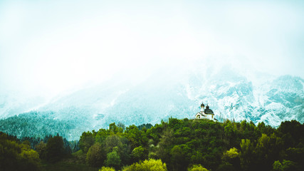 Church in Mountains