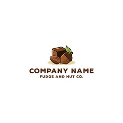 Fudge and nut logo
