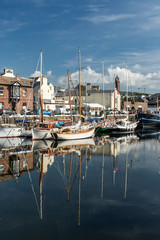 Boats in harbour
