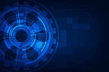 abstract futuristic technology concept design background eps 10 vector