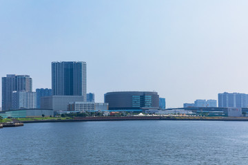 Fototapeta premium (東京都ｰ都市風景)豊洲ウォーターフロント風景３