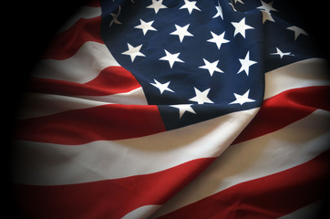 Flag USA as a patriotic background