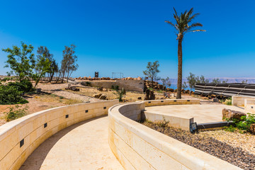 Obraz premium Panorama Dead Sea Complex in Jordan