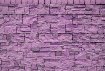 Facing tile stone wall texture pink background