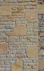 Facing tile stone wall texture background