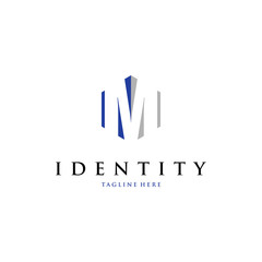 Letter M Building Vector Logo Template, architecture icon, symbol letter m logo