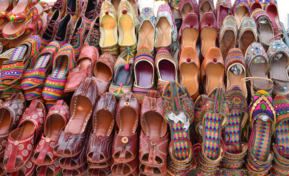 image of indian punjabi shoes jutti called in local language 