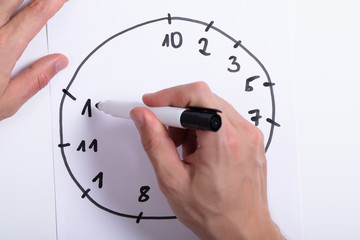 Man Solving Neurological Test