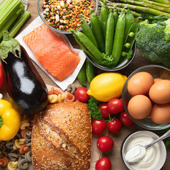 Healthy food.