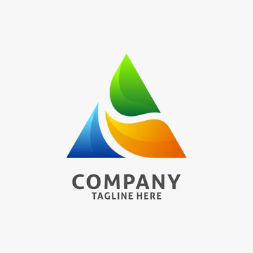 Triangle Logo Photos Royalty Free Images Graphics Vectors Videos Adobe Stock