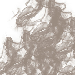 brown hand drawn watercolor transparent smoke background pattern with white areas 