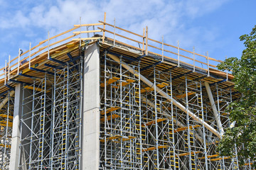 Construction of a new factory building
