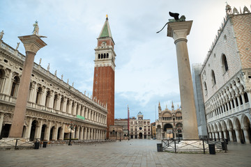 Fototapeta premium View Of San Marco Square In Venice, Italy