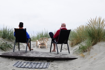 Rettungsschwimmer bei der Arbeit