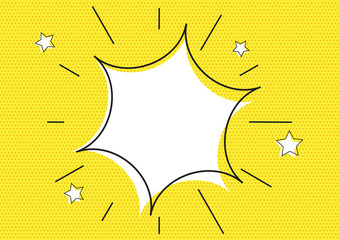 Retro starburst background