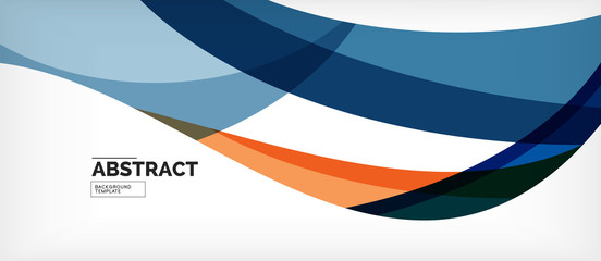 Linear wave web template. Vector illustration bright design. Decorative print. Decorative backdrop vector. Vector business illustration