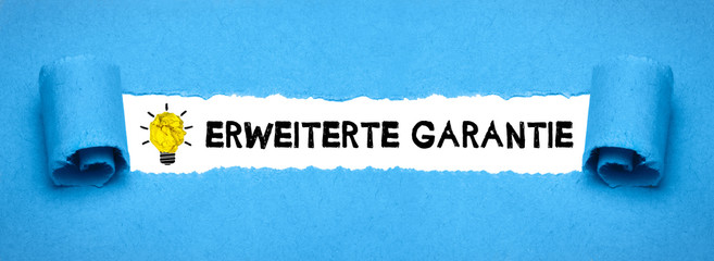 Erweiterte Garantie