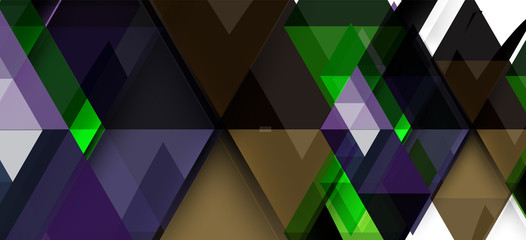 Modern mosaic triangle template background, great design for any purposes. Abstract geometric graphic design triangle pattern. Geometric line pattern.