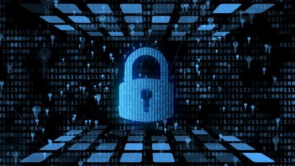 Encrypted data protected by digital pad lock, electronic key avp protection