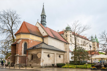 Church of St Giles in Krakow