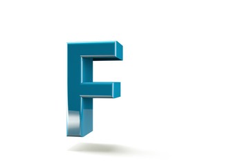 3d letter collection.letter F