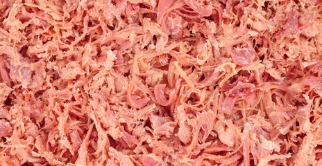 Slow cooked shredded pulled pork background