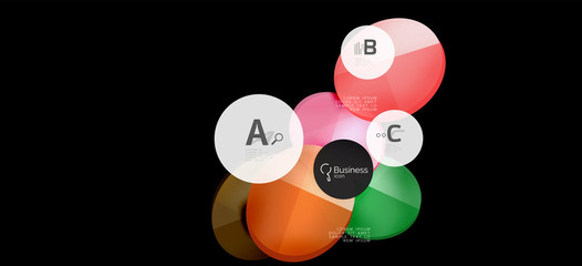 Modern advertising concept for wallpaper design. Vector info graphic design. Vector design concept. Business presentation. Abstract geometric frame.