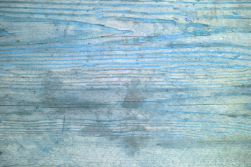 Wallpaper, background, texture of an old blue worn wood. For use in backgrounds and textures.