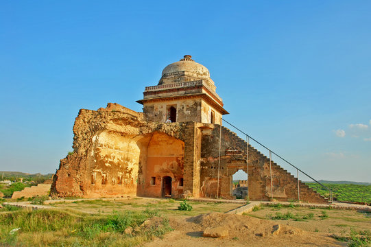 Rohtas Fort -  16th-century fortress located near the city of Jhelum in the Pakistani province of Punjab.