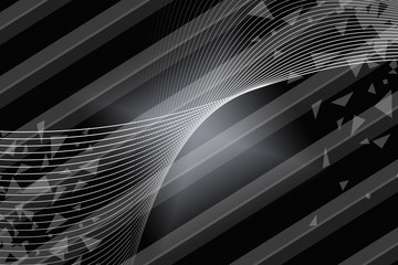 Naklejka premium abstract, blue, wave, light, wallpaper, black, design, backdrop, illustration, curve, waves, graphic, dynamic, motion, energy, pattern, texture, color, lines, art, line, ray, concept, blank, space