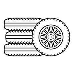 Car tires © Oleksandr Panasovsky