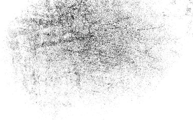 Uneven, natural black and white texture vector. Distressed overlay texture. Grunge background. Abstract textured effect. Vector Illustration. Black isolated on white background. EPS10.
