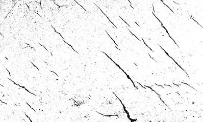 Uneven, natural black and white texture vector. Distressed overlay texture. Grunge background. Abstract textured effect. Vector Illustration. Black isolated on white background. EPS10.