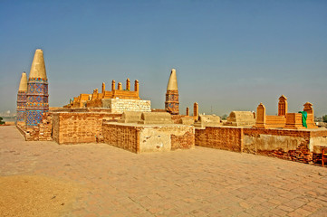 Seven Sister's Graveyard at Sukkur, Sindh - Pakistan