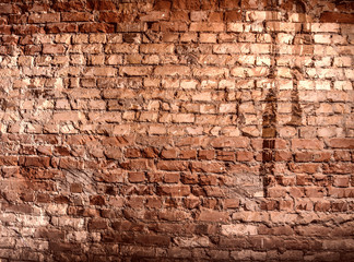 Red brick wall texture concrete background structure