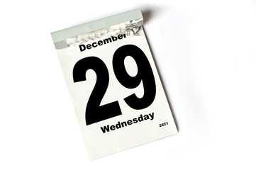 29. December 2021
