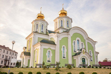 Fototapeta na wymiar Ascension Church in Nesvizh