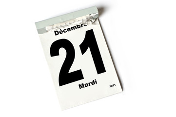 21. Décembre 2021
