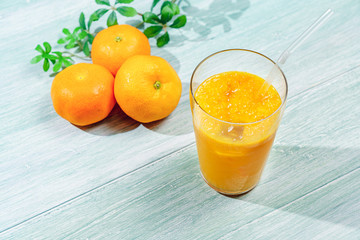 粒入りみかんジュース