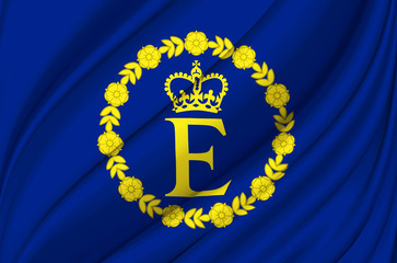 Eiir waving flag illustration.