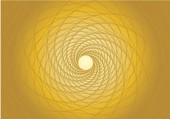 geometric gold line vector abstract background