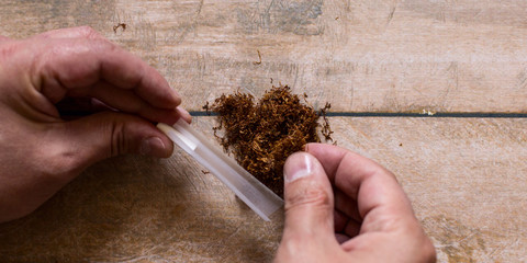 Homemade cigarette