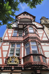 Fototapeta premium Fachwerkhaus in Marburg