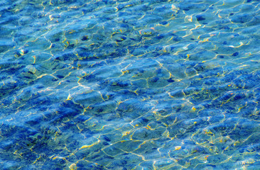 Water surface, close up texture